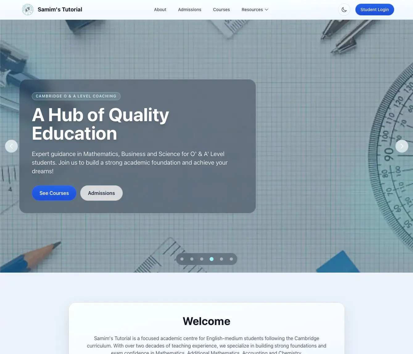 Samim's Tutorial screenshot